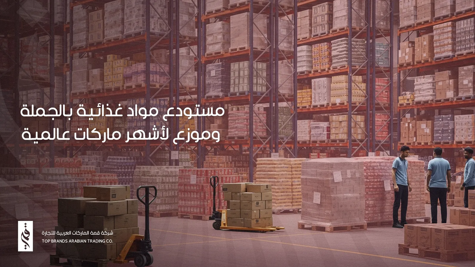 مستودع مواد غذائية بالجملة